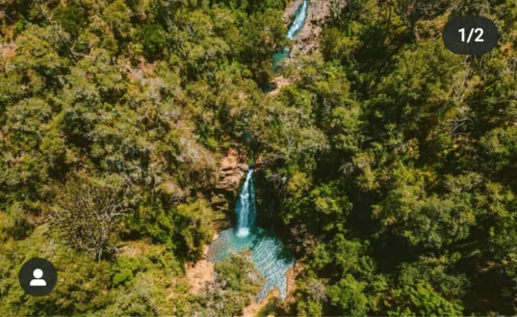 The azure pools of Ngare Ndare Forest
