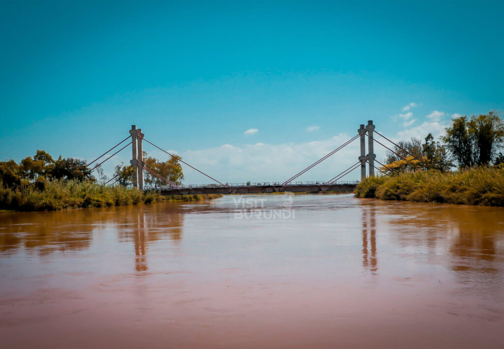 A bridge in Rusizi National Park in Burundi