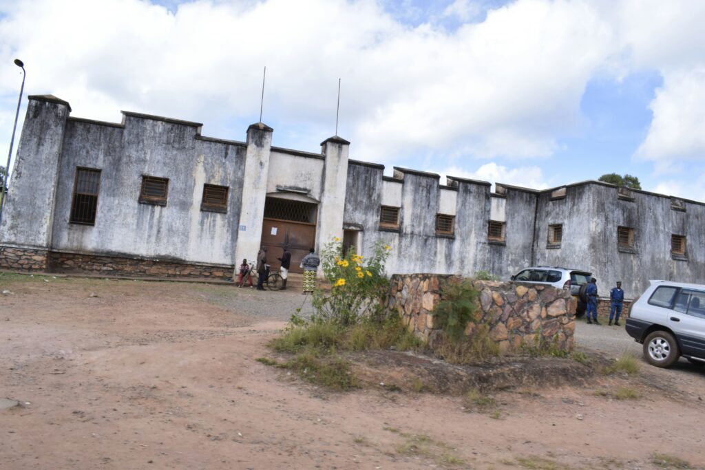 German chief colonial resident office in Gitega, Burundi