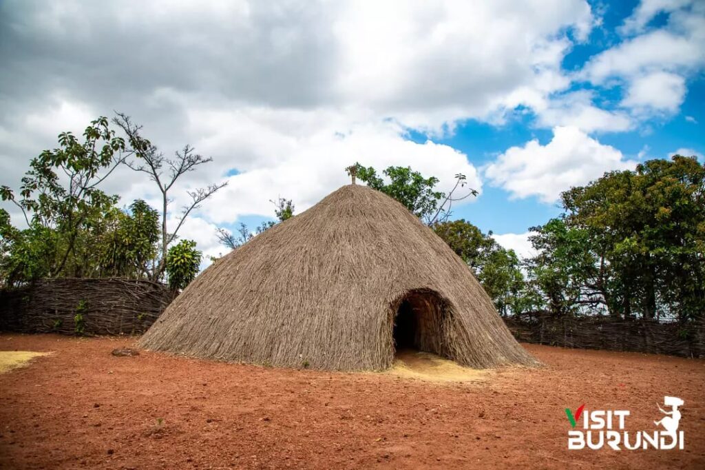 A Burundian traditional hut